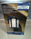 New! Lutec Craftsman Style Outdoor Led Wall Lantern Light Matte Black 810 Lumen. Fixed Price $29.89.