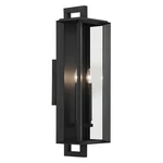 Kroft 2-LIGHT Outdoor Wall Mount In Black Textured. Fixed Price $769.99.