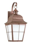 Sea Gull Lighting 89273-44 One Outdoor Wall Lantern Weathered Copper. Fixed Price $247.89.
