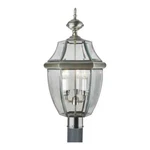 Forte Lighting Brass Outdoor Post Antique Pewter 1604-03-34. Fixed Price $139.40.