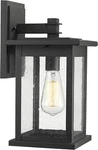 Outside Lights For House, 1-LIGHT Outdoor Wall Lantern 14", Black Finish With. Fixed Price $105.99.