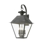 Livex Wentworth 4 Light Outdoor Extra Large Wall Lantern, Charcoal 27222-61. Fixed Price $1269.96.