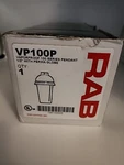 Rab Vaperproof 100 Series Pendant 1/2" With Perma Globe.. Fixed Price $19.99.