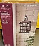 Home Decorators Collection Summit Ridge 11.88 Zinc Integrated Led Wall Sconce. Fixed Price $87.11.