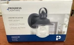 Progress Lighting Lakelynn 1-LIGHT 9IN Textured Black Outdoor Wall Lantern B138. Fixed Price $29.95.