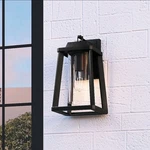 Quoizel Amsted Outdoor Wall Light 15.38" Matte Black Lantern Sconce 5207540. Fixed Price $69.99.