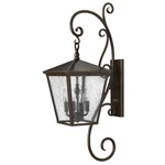 Four Light Large Outdoor Wall Mount Traditional Style - 11 Inches Wide By. Fixed Price $999.00.