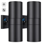 Modern Outdoor Wall Light With Dusk To Dawn Sensor, Exterior Fixture Wa.... Fixed Price $81.05.