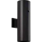 6" Antique Bronze Led Outdoor Aluminum Up/down Wall Mount Cylinder With Photocel. Fixed Price $85.00.