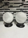 Pair Of Progress Lighting P3401-20 Outdoor Wall Globe Lights Antique Bronze. Fixed Price $45.50.