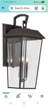 Kichler Lighting 59121BKT Mathus Outdoor Wall Black Textured. Fixed Price $150.00.