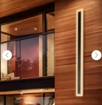 Yansun 1 - Light Black Modern Integrated Led Outdoor Wall Waterproof. Fixed Price $39.99.