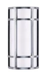 Maxim Lighting 55571WTSN Moon Ray Led 12 Inch Satin Nickel Outdoor Wall Sconce. Fixed Price $187.20.