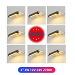 3W Led Retaining Wall Lights Inch 12V-24V 2700K Waterproof Hardscape Lighting. Fixed Price $242.00.