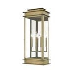 Livex Lighting 20208 Princeton 3 29" Tall Commercial Wall - Brass. Fixed Price $1757.96.