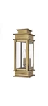 Livex Lighting Princeton 1-LIGHT Brass Outdoor Wall Lantern Antique. Fixed Price $239.00.