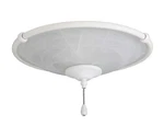 Emerson Outdoor Damp Low Profile 13" Led Bowl Light Kit With Frosted Shade - Sat. Fixed Price $79.99.