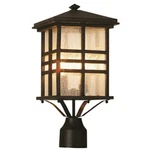Trans Globe Craftsman 16' Post Top Lantern In Black - 4639 Bk. Fixed Price $184.99.