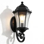Wall Light Outdoor 20'' Modern Bubble Glass Dusk Dawn Porch Sconce Fixture Ul. Fixed Price $118.99.