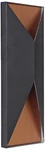 Peak 14" High Black And Brass Led Pocket Outdoor Wall Light. Fixed Price $183.00.