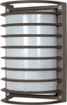 Nuvo 60-533 Light 10" Outdoor Bronze Rectangle Cage Bulk Head Fixture. Fixed Price $64.39.