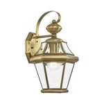 Livex Lighting 2161 Georgetown 15" Tall Outdoor Wall - Brass. Fixed Price $177.96.