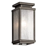 Kichler 49384 Bronze Manningham Collection 1-LIGHT 11" Outdoor Wall. Fixed Price $183.99.