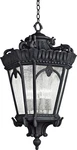 Kichler Tournai 33 1/2" High Black Outdoor Hanging Light. Fixed Price $2311.99.