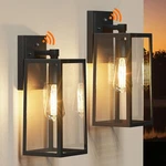Partphoner Dusk To Dawn Outdoor Light Fixtures Wall Mount, 2-PACK, Black. Fixed Price $84.93.