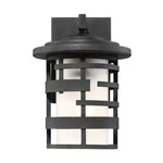 Nuvo Lighting Lansing 10" Wall Lantern, Etched/textured Black 60-6401. Fixed Price $129.60.