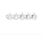 Thomas Lighting Homestead 5-LIGHT Wall Lamp, Chrome SL75854. Fixed Price $98.77.