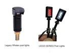 Led Instrument Post Light - Replace Whelen Lamps With Red 24 Vdc Aircraft. Fixed Price $39.95.