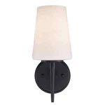 Bel Air Lighting Horizon 1-LIGHT Black Indoor Wall Sconce Fixture. Fixed Price $16.99.