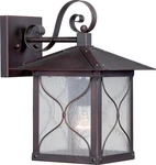 Nuvo Vega Light 9" Outdoor Wall Fixture, Clear Glass, Classic Bronze 60-5612. Fixed Price $241.99.
