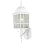 Nuvo Lighting Adams 18" Outdoor Wall With Frosted Glass, White 60-4901. Fixed Price $59.99.