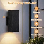 Letry Light Sensing Rectangle Led Outdoor Wall Sconce Waterproof 10". Fixed Price $65.46.