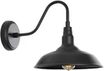 Black Gooseneck Barn Light For Farmhouse Inch 10" Dome, Matte. Fixed Price $66.99.