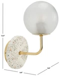 Safavieh Nicolai 12.5" Wall Sconce, Reduced Price 2172793152 SCN3003A. Fixed Price $65.00.