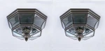 Quoizel NY1794Z Newbury 3-LIGHT Outdoor Flush Mount Fixture Medici Bronze 2 Pack. Fixed Price $421.79.