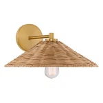 Bellevue SH90106 8" Tall Wall Sconce - Brass. Fixed Price $208.00.