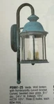 Vintage Progress P5991-25 Verde Wall Lantern. Fixed Price $59.00.