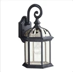 Outdoor Lights Kichler Black Hardwired. Fixed Price $39.99.