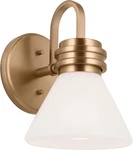 Kichler Lighting 55153CPZ Farum Wall Sconce- High End Retails $175. Fixed Price $99.00.