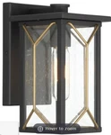 Minka Lavery Great Outdoors Hillside Manor 1 Light Wall-sand Coal. Fixed Price $134.00.