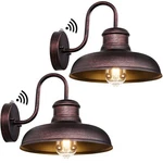 Tobusa 2-PACK Dusk Dawn Outdoor Wall Lights Waterproof Farmhouse Gooseneck. Fixed Price $65.96.