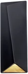Ambiance Diagonal 22" High Black Led 2-LIGHT Ceramic Wall Sconce. Fixed Price $328.00.