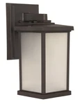 Used Craftmade Lighting ZA2414-BZ Outdoor Wall Lantern Transitional Polymer. Fixed Price $73.44.