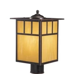 Mission 1-LIGHT Outdoor Post And Rectangular Style 15 Inches Tall. Fixed Price $166.99.
