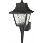 Nuvo Light 18" Wall Lantern, Textured Acrylic Panels, Black SF77-852. Fixed Price $53.99.