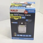 Halo MWP40FSUNVDBZ Mini Wall Pack Light, Led Bronze, 150W Eq, Dusk-to-dawn, Cct. Fixed Price $19.99.